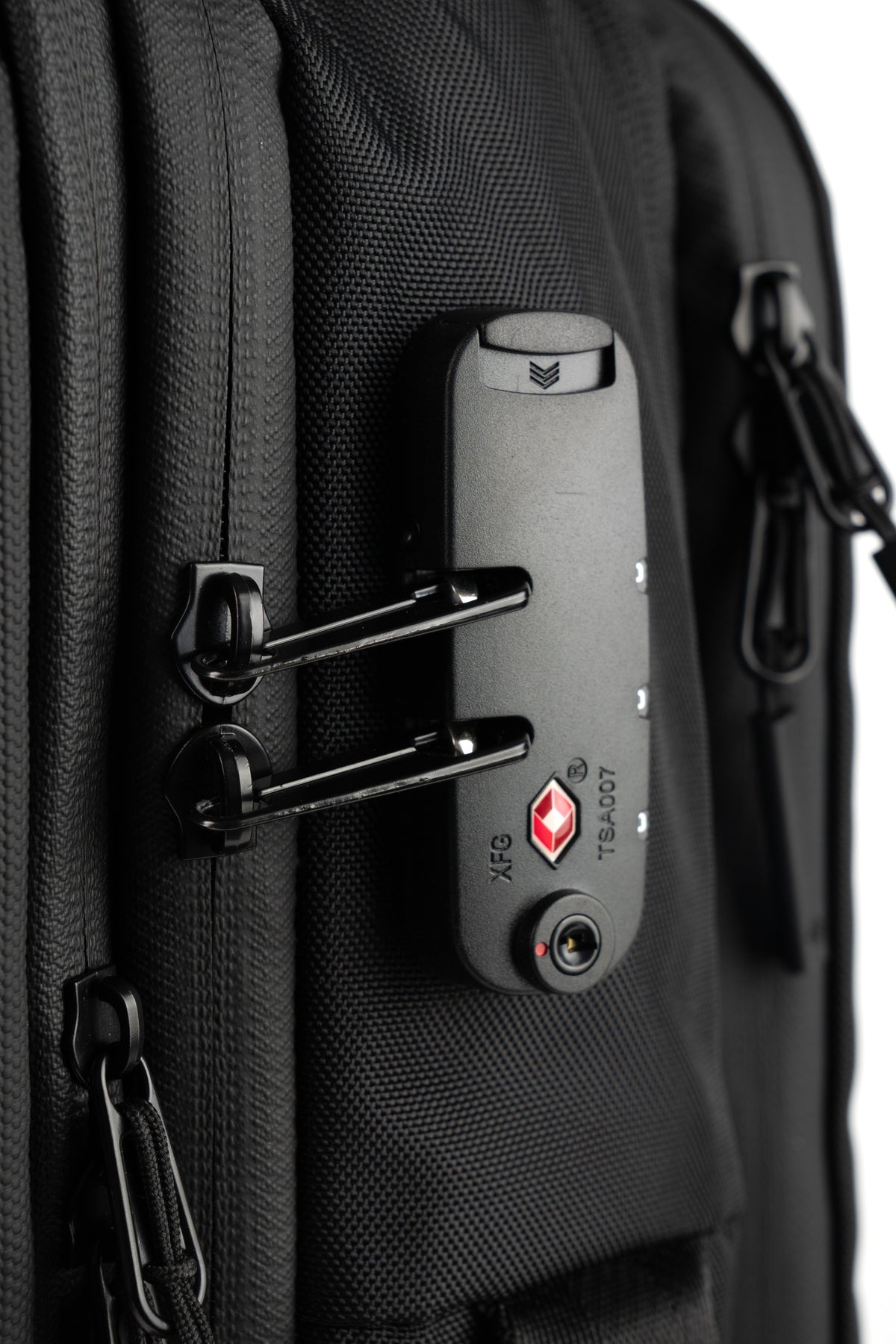 Travel Mate Light TSA lock detail