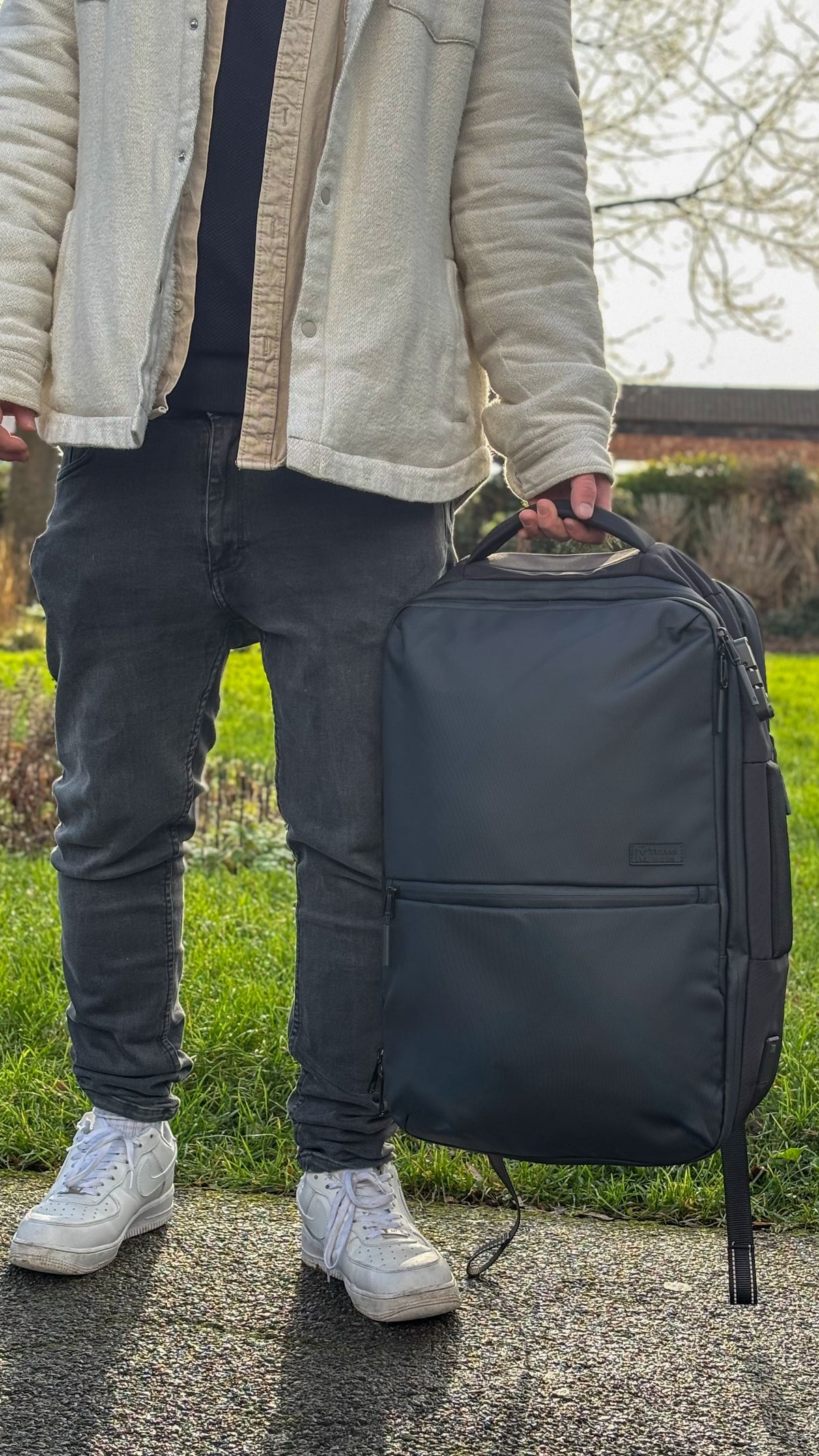 Travel Mate Light worn while traveling