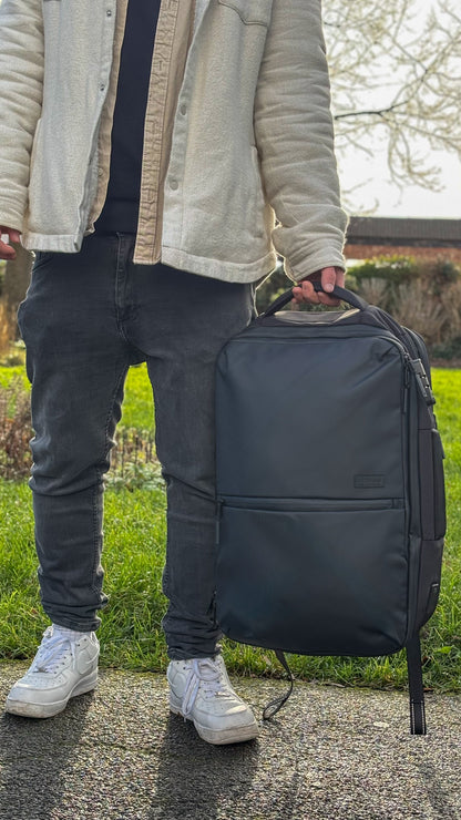 Travel Mate Light worn while traveling